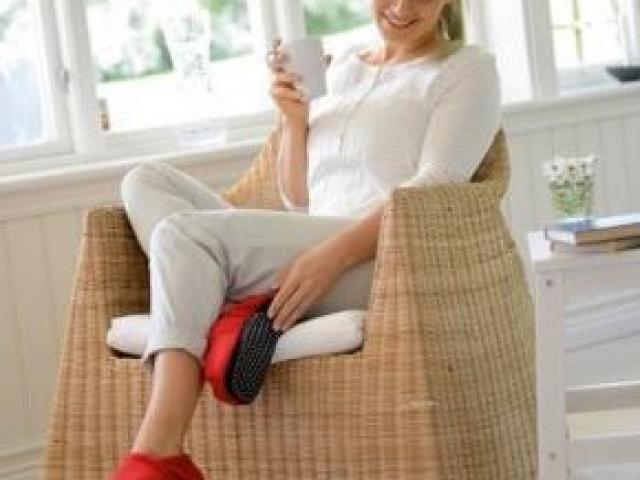 Chaussons chauffants Linum Relax - Sissel