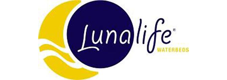 Logo de Lunalife, fabricant de matelas à eau
