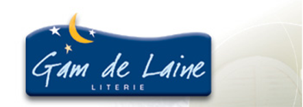 Logo de Gam de Laine, fabricant d'accessoires de literie